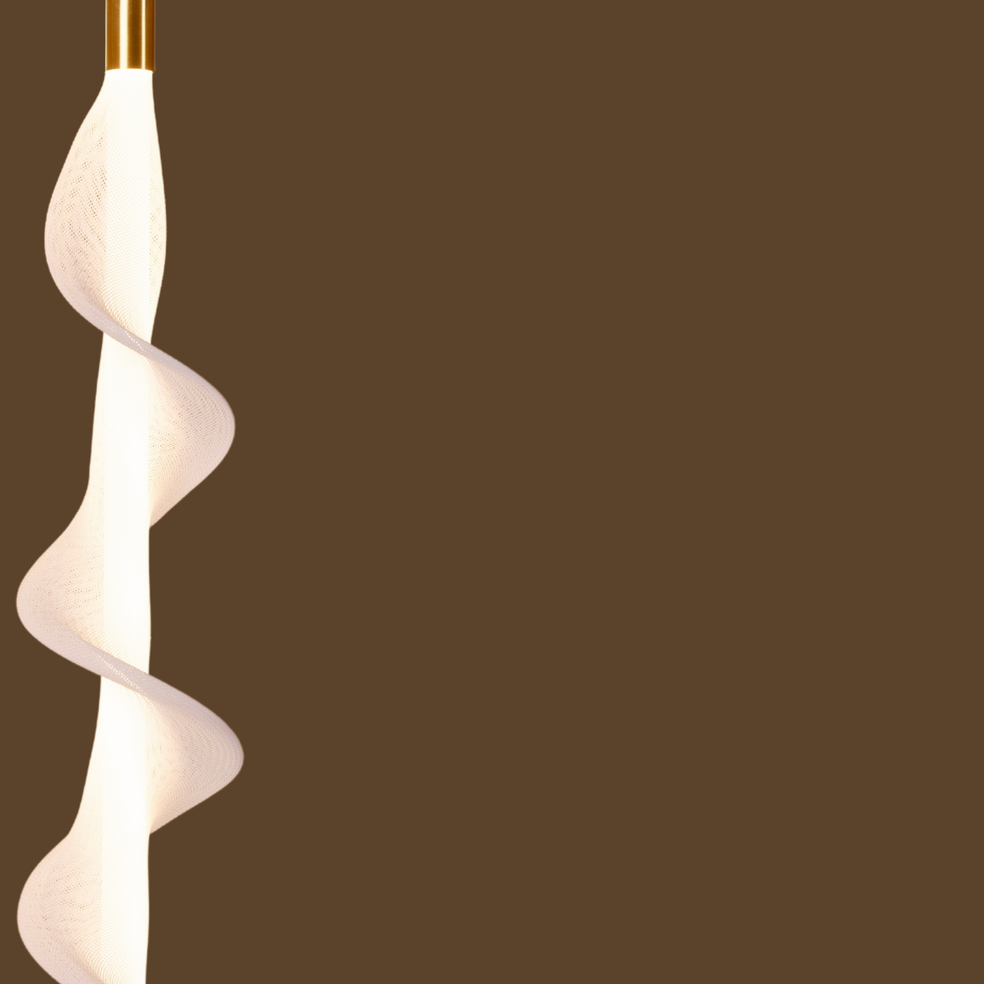 Spiral Glow Hanging Light - Teenbatti