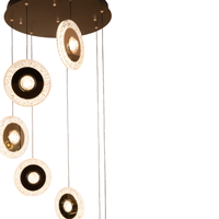 Sparkling Ring Hanging Light - Teenbatti