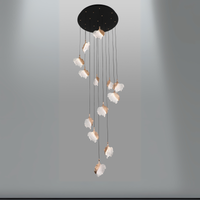 Winter Leaf Hanging Light - Teenbatti
