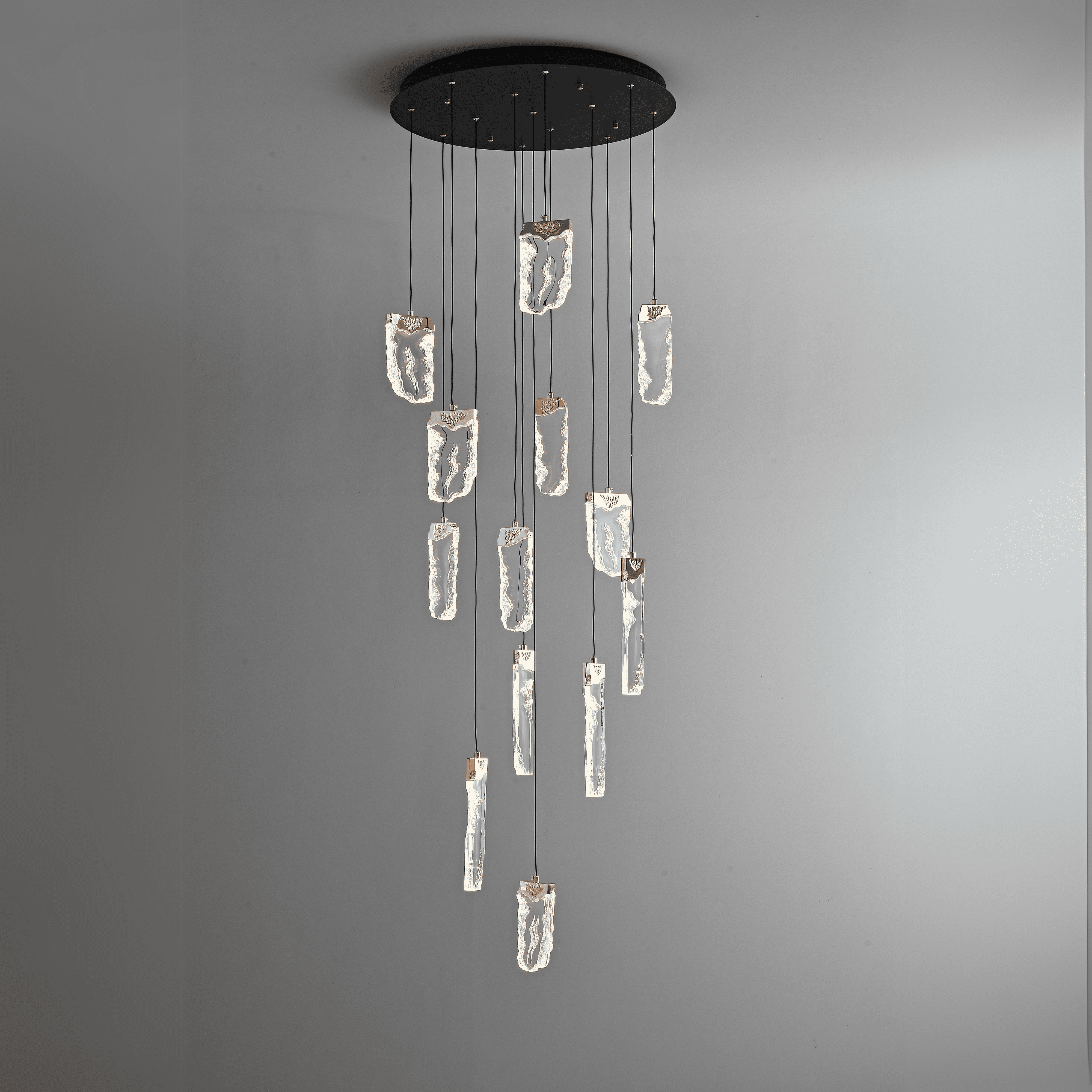 Broken Stone Hanging Light - Teenbatti