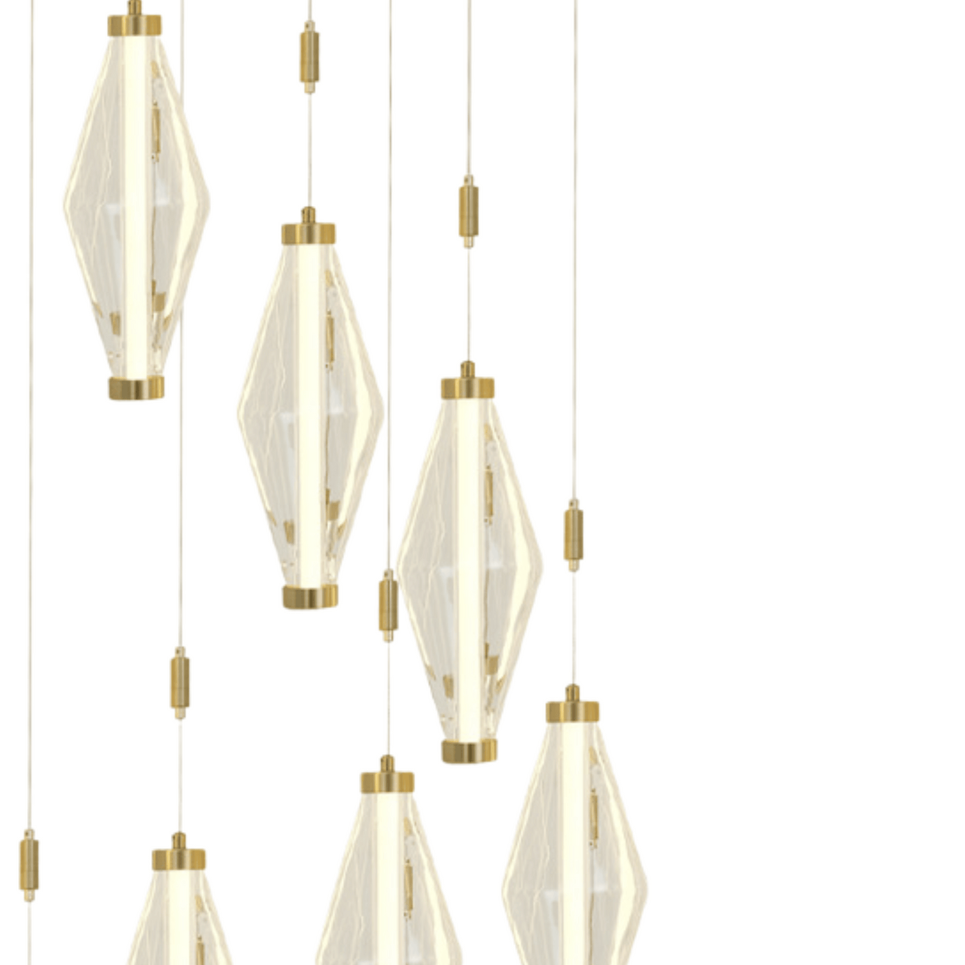 Diamond Drops Hanging Light - Teenbatti
