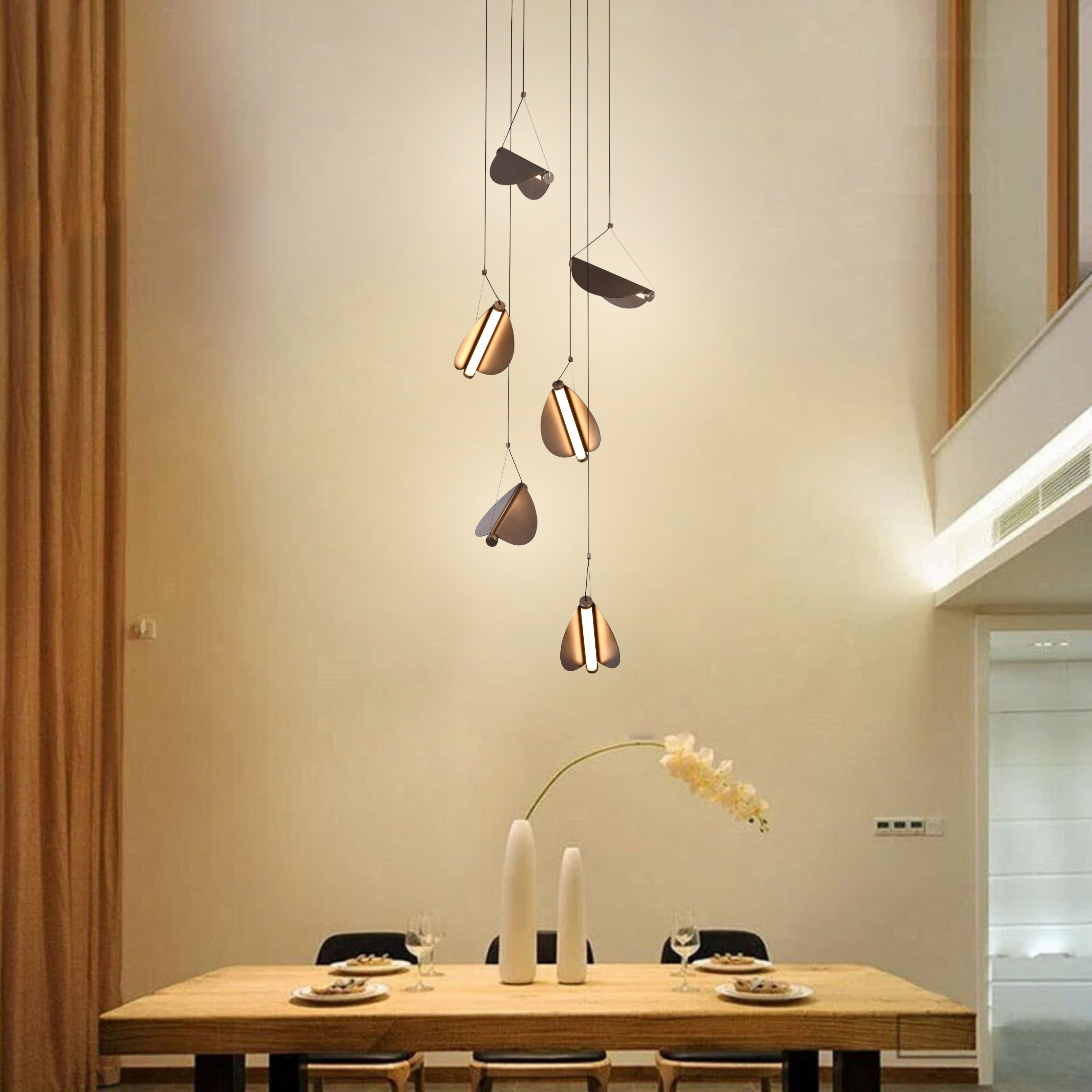 Wings Hanging Light - Teenbatti