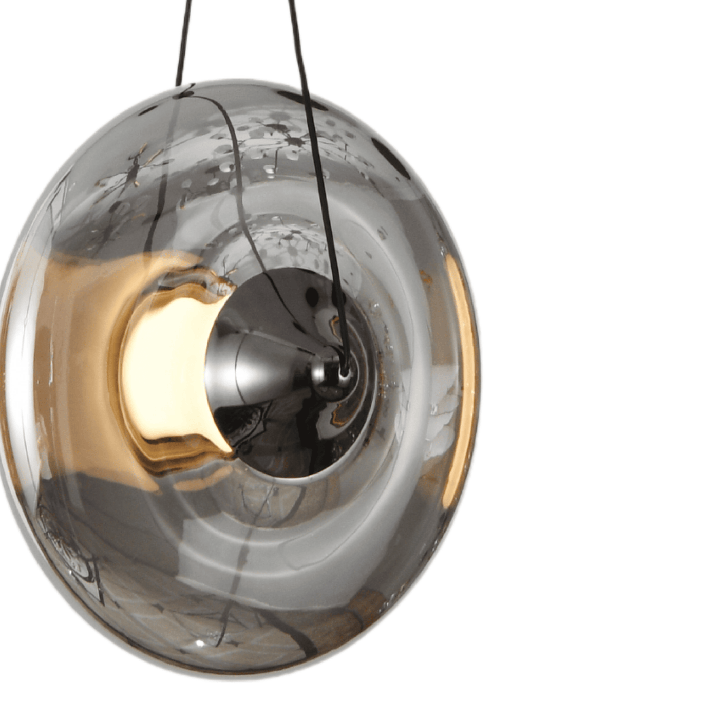 Duo Disc Hanging Light - Teenbatti
