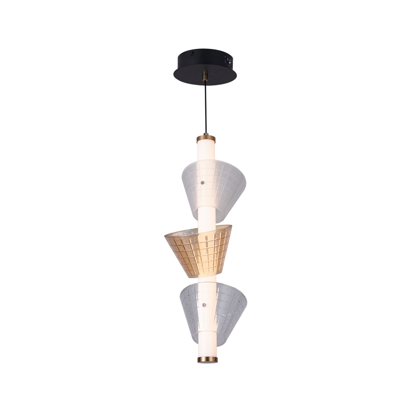 Conical Convergence Hanging Light - Teenbatti