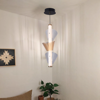 Conical Convergence Hanging Light - Teenbatti