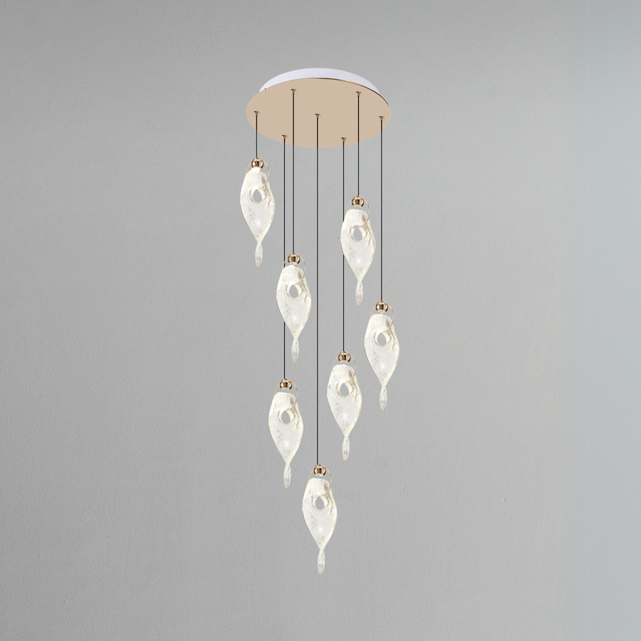 Glazing Drips Hanging Light - Teenbatti