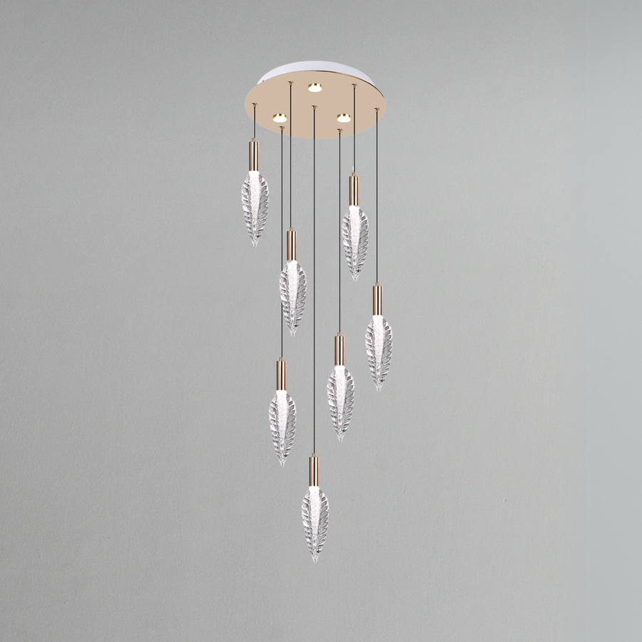 Whispering Leaves Hanging Light - Teenbatti