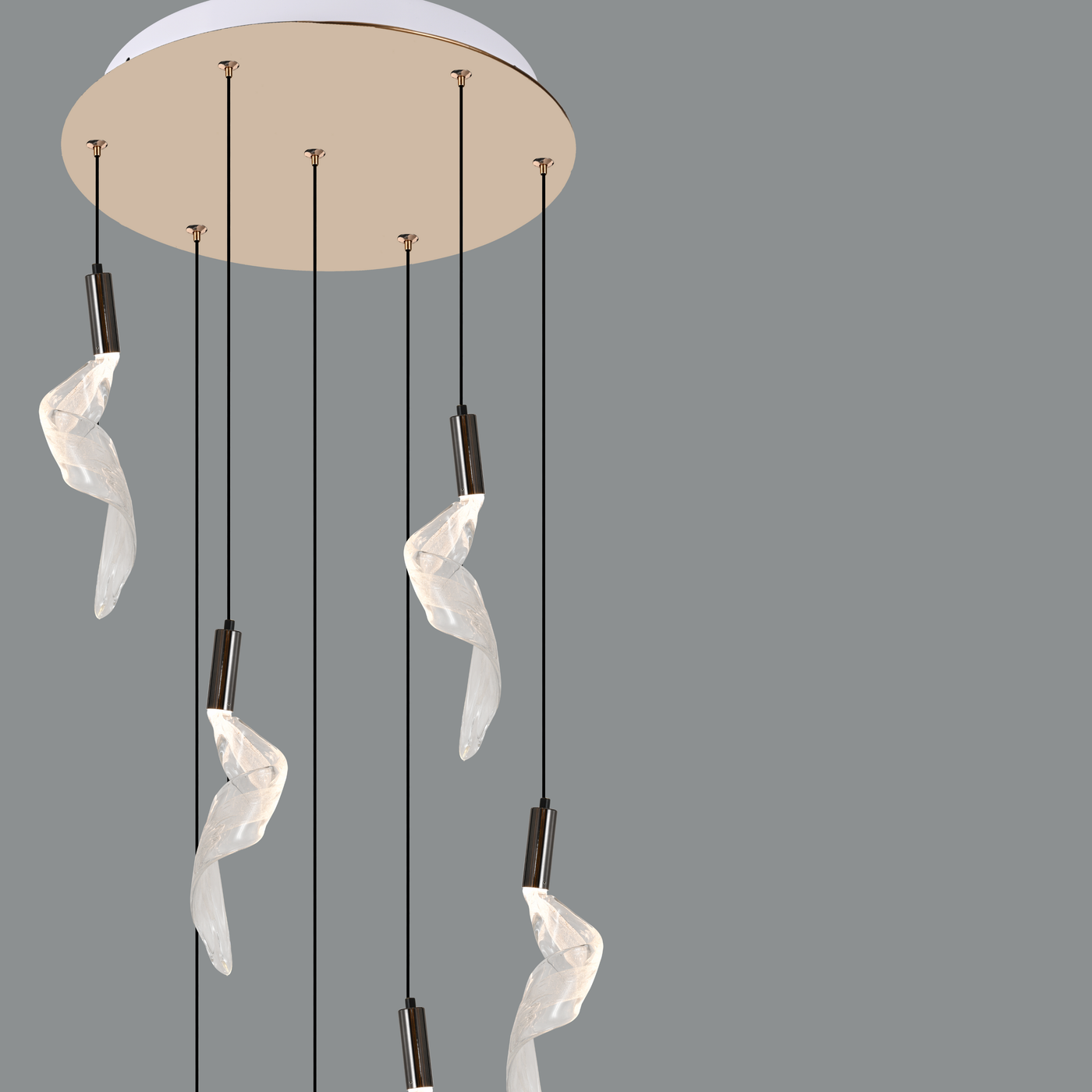 Round & Around Hanging Light - Teenbatti