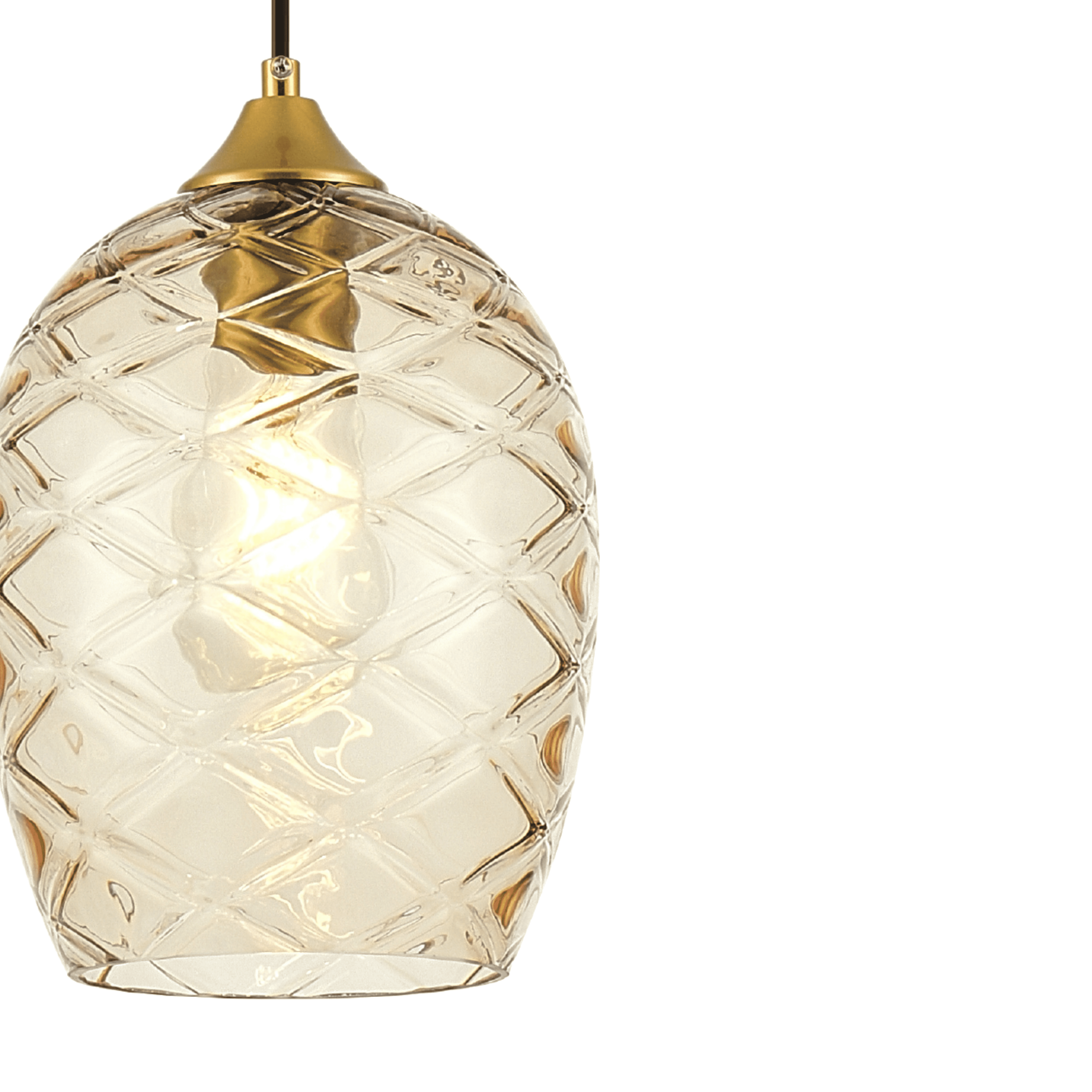 Diamond Cut Hanging Light - Teenbatti