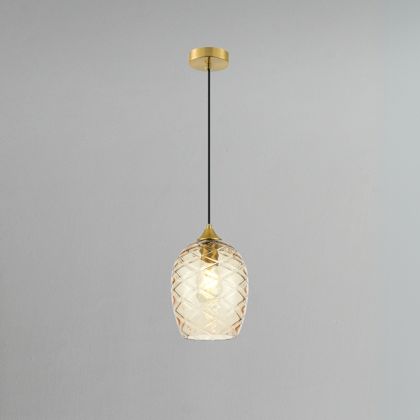 Diamond Cut Hanging Light - Teenbatti