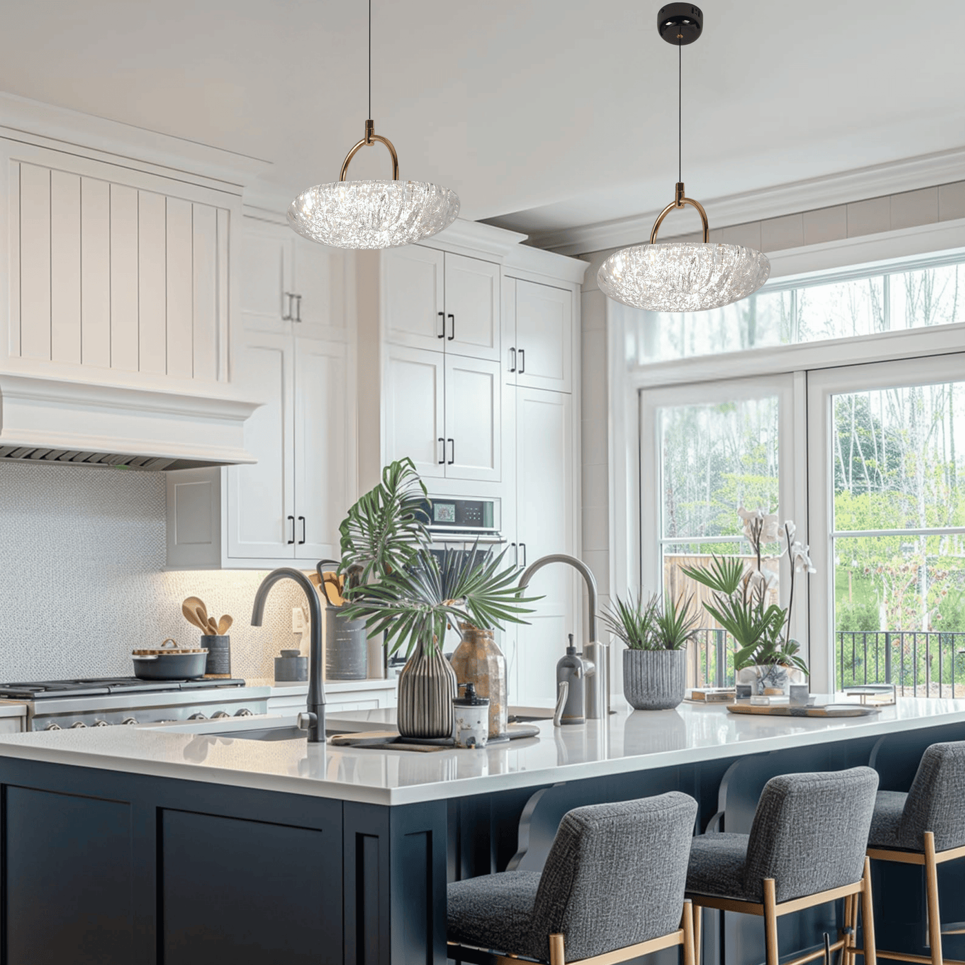 Glacier Glow Hanging Light