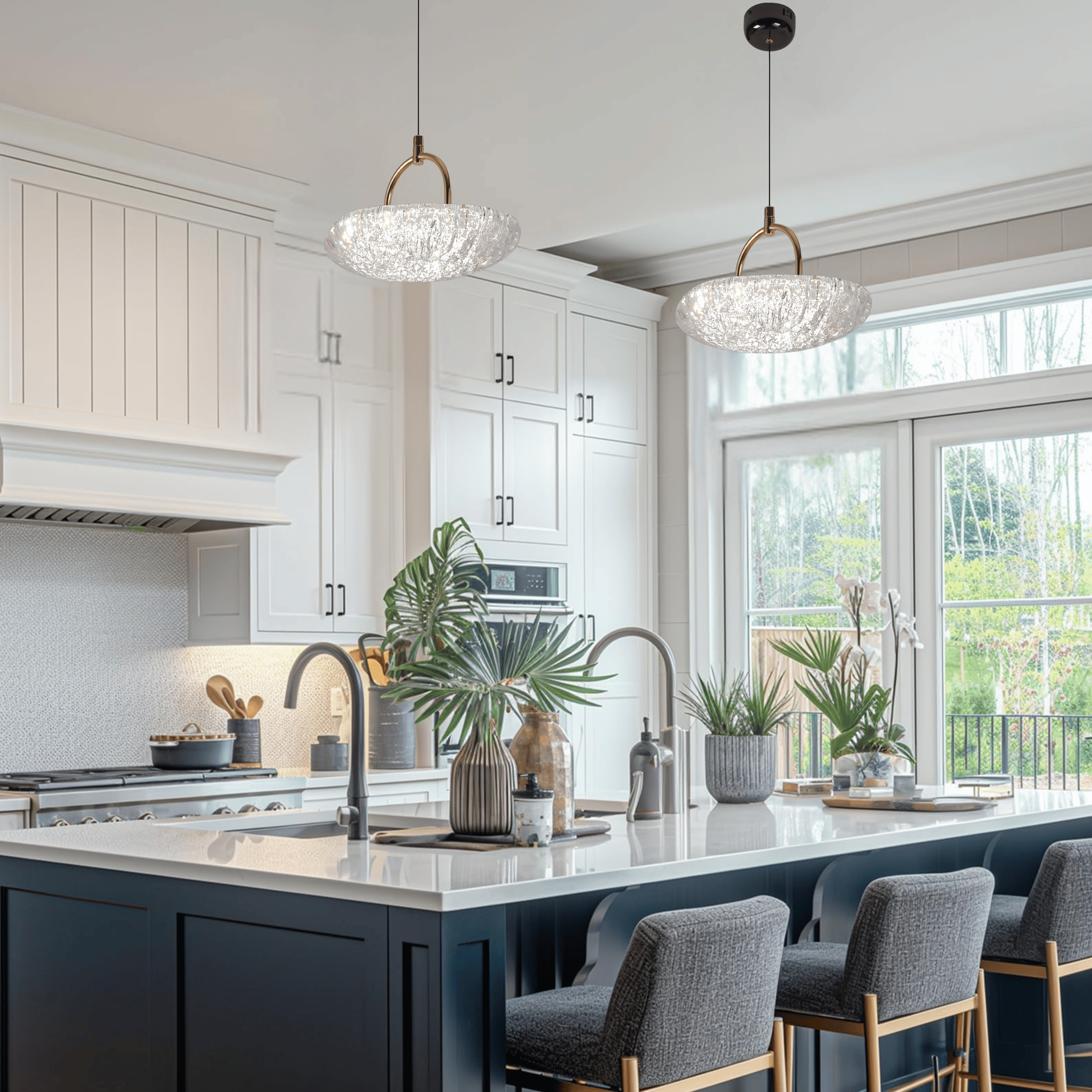 Glacier Glow Hanging Light