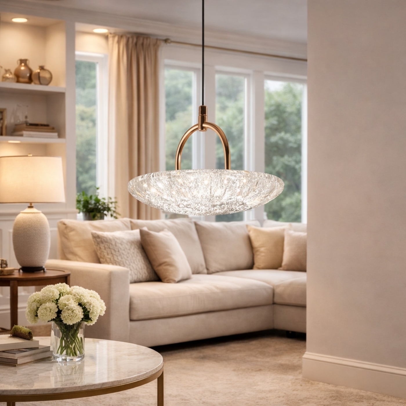 Glacier Glow Hanging Light