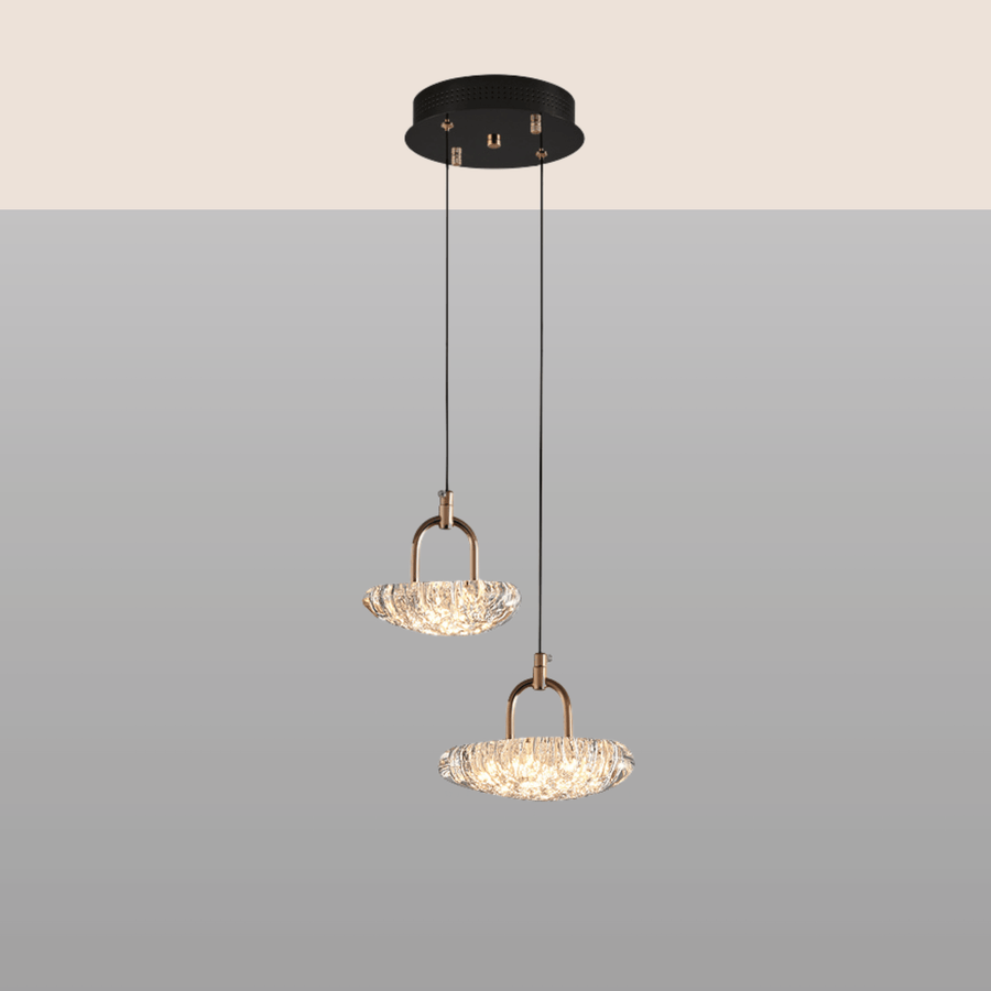 Glacier Glow Hanging Light - Teenbatti