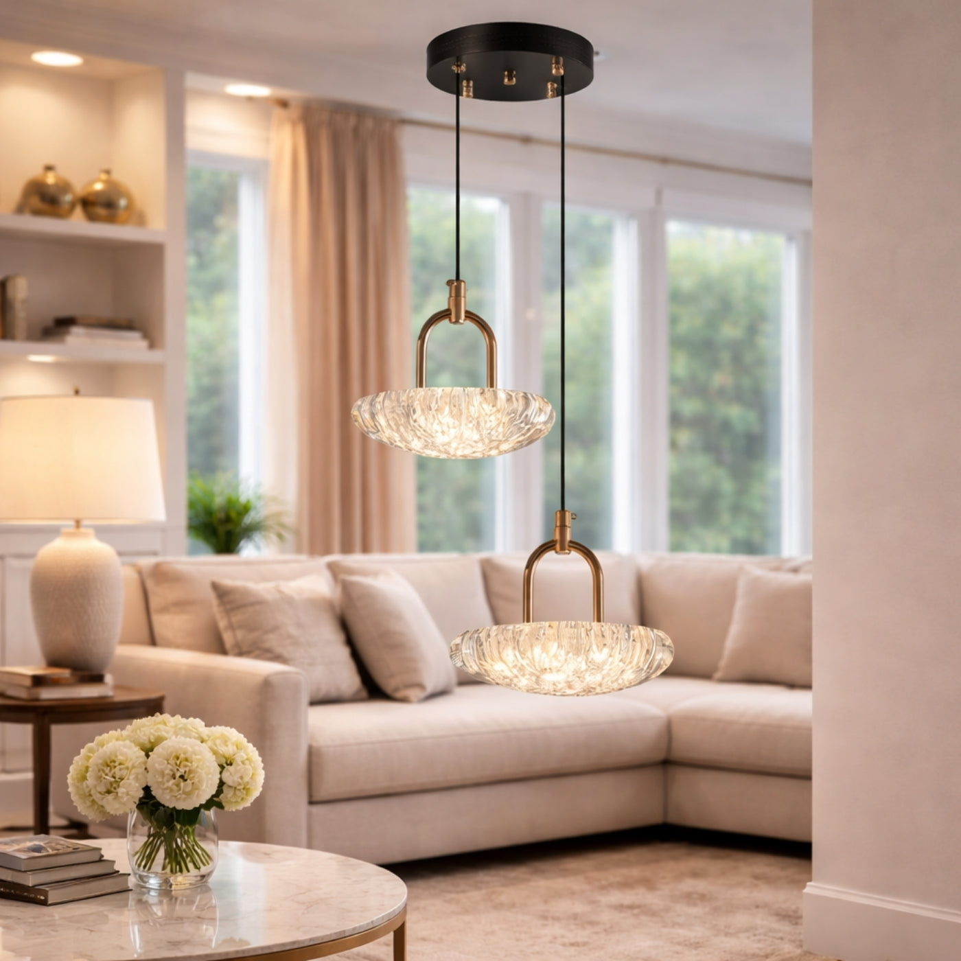 Glacier Glow Hanging Light