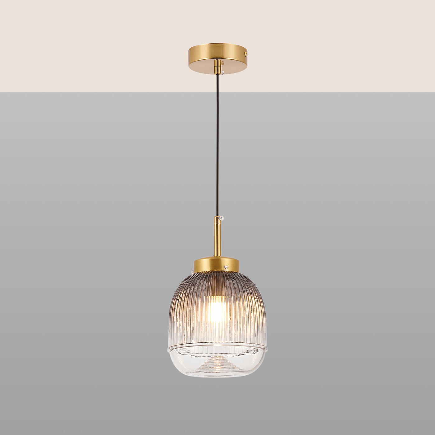 Serene Stripes Hanging Light 