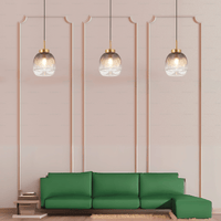 Serene Stripes Hanging Light 