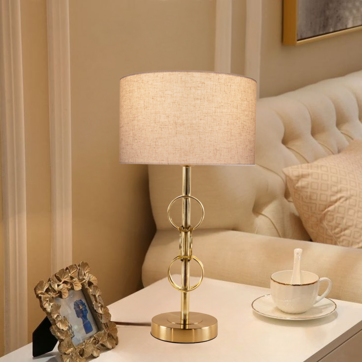 Interlock Table Lamp - Teenbatti
