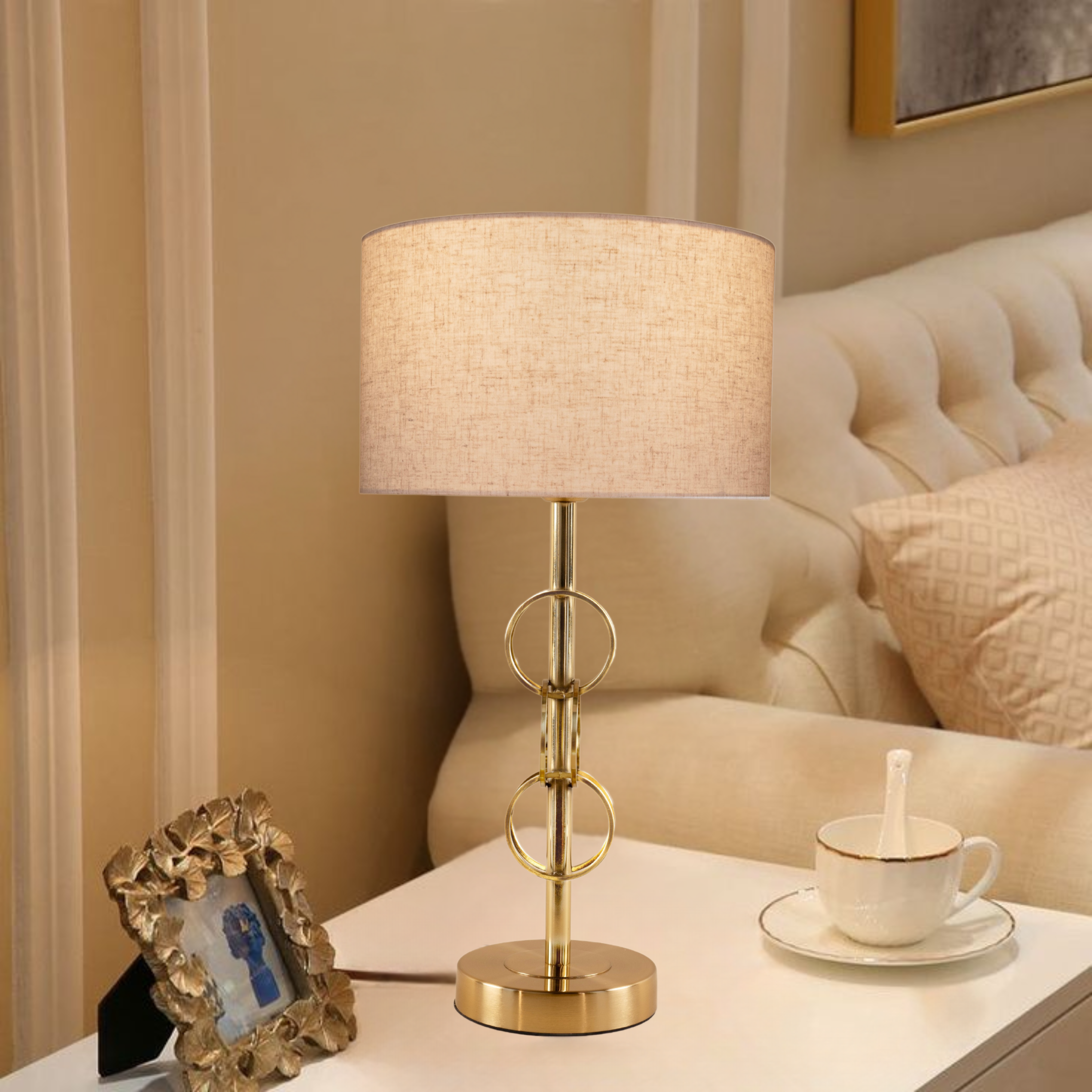 Interlock Table Lamp - Teenbatti