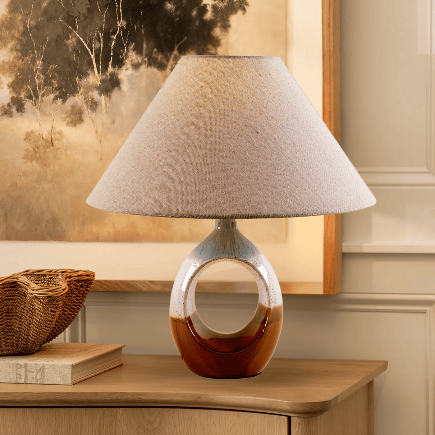 Harmony Loop Table Lamp - Teenbatti