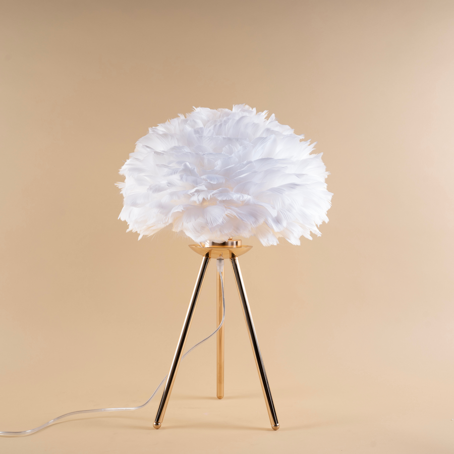 Featherlight Tripod Table Lamp - Teenbatti
