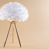 Featherlight Tripod Table Lamp - Teenbatti