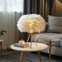 Featherlight Tripod Table Lamp - Teenbatti