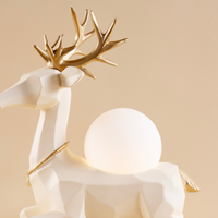Graceful Deer Table Lamp - Teenbatti