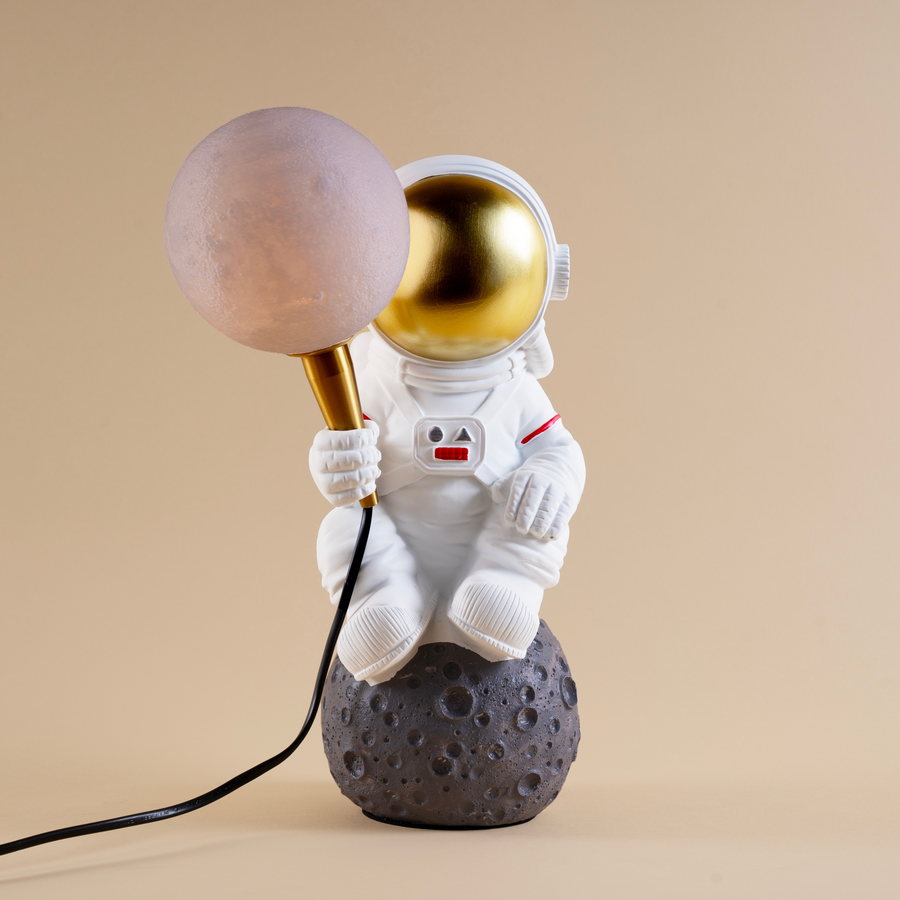 Astronaut Moon Lamp