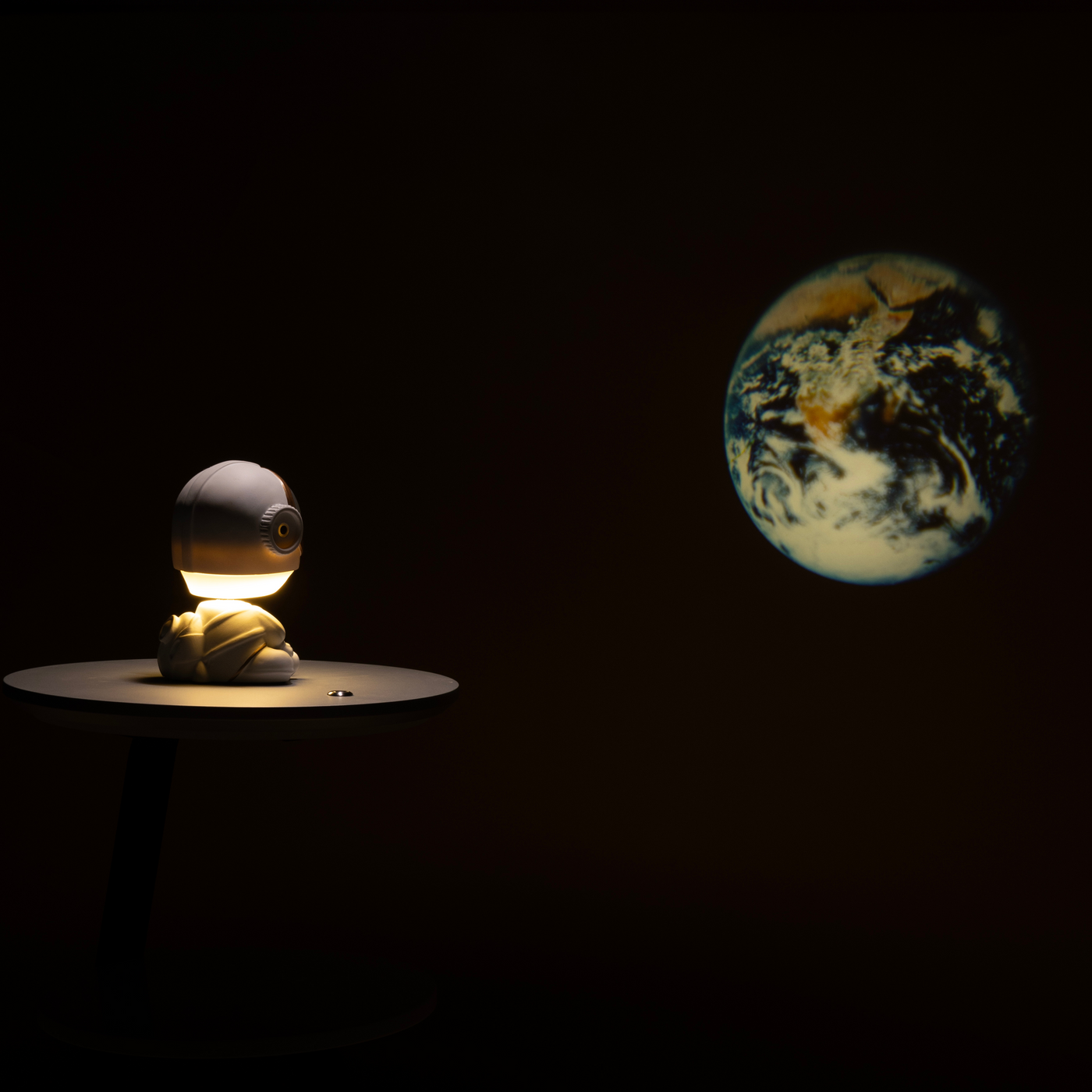 Cosmic Companion Projection Table Lamp - Teenbatti
