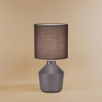 Chevron Serenity Table Lamp - Teenbatti