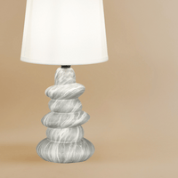 Pebble Peak Table Lamp - Teenbatti