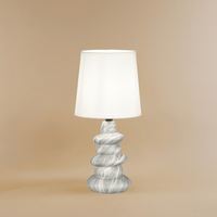 Pebble Peak Table Lamp - Teenbatti