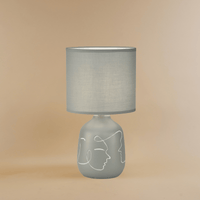 Abstract Faces Table Lamp