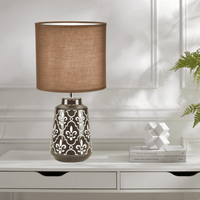 Fleur de Lis Table Lamp - Teenbatti