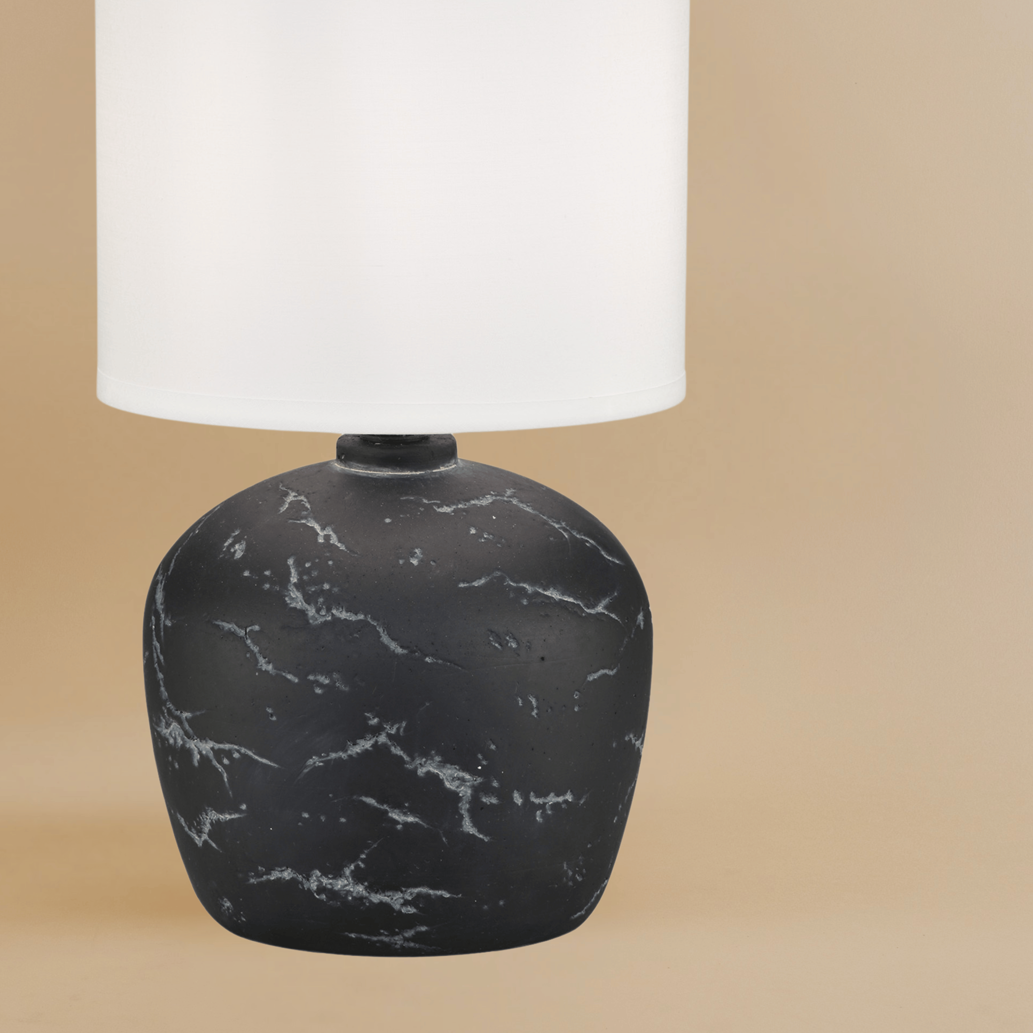 Midnight Marble Table Lamp - Teenbatti
