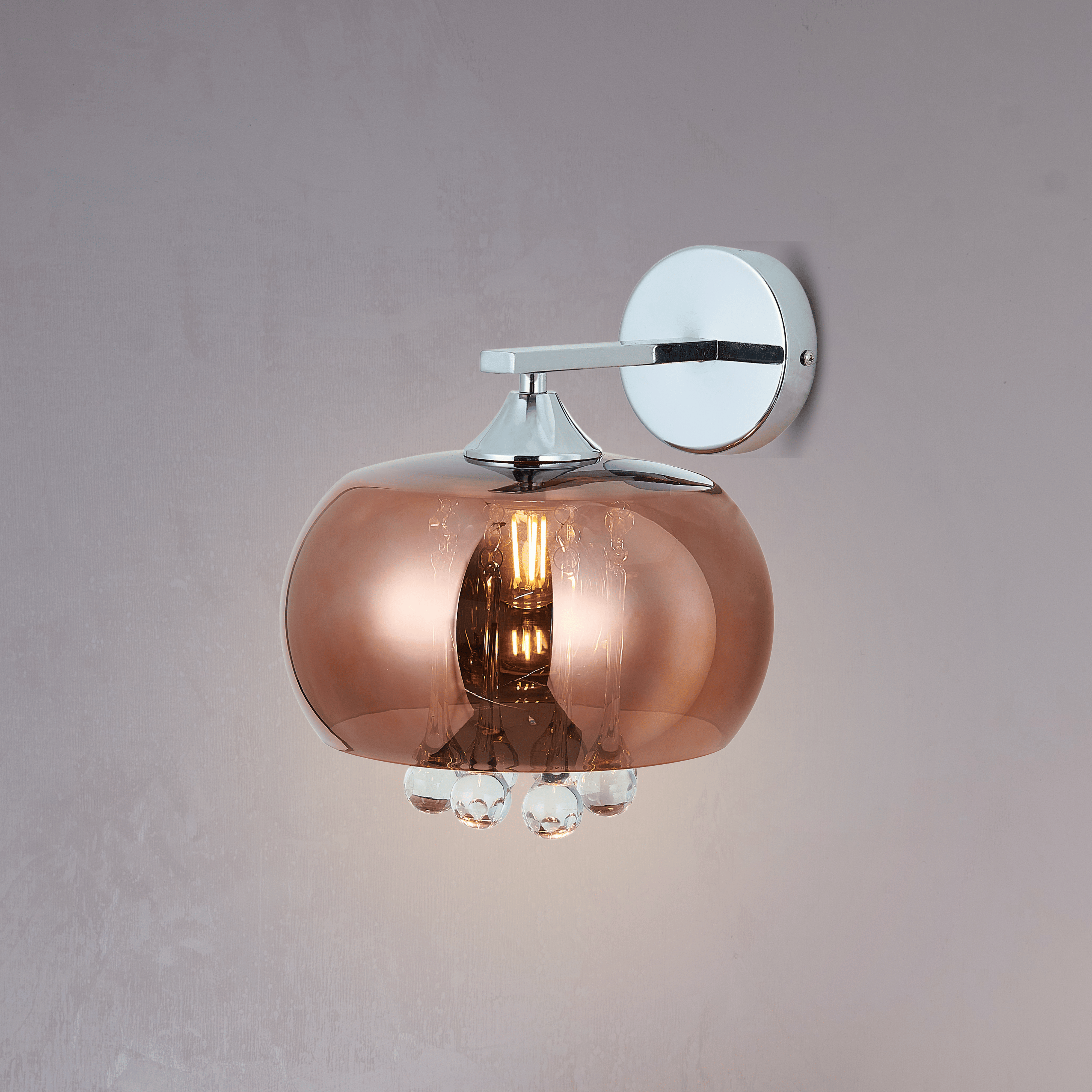 Roseglow Wall Light