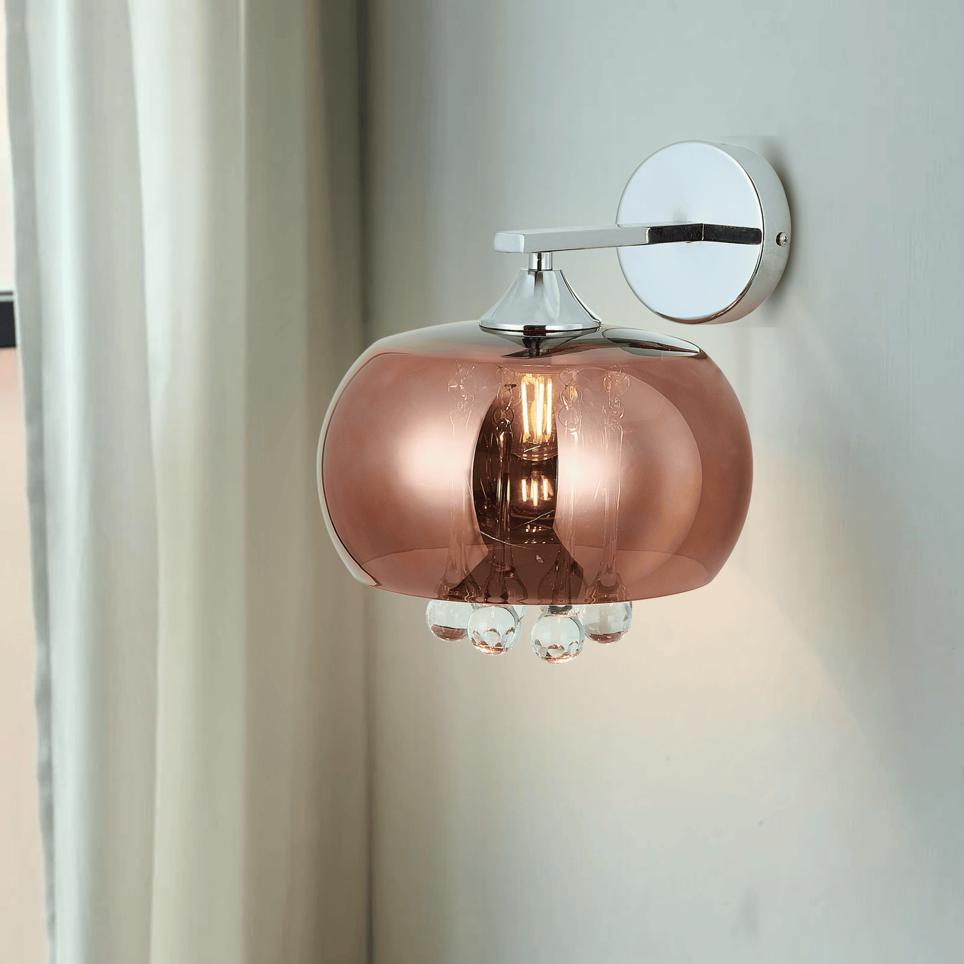 Roseglow Wall Light