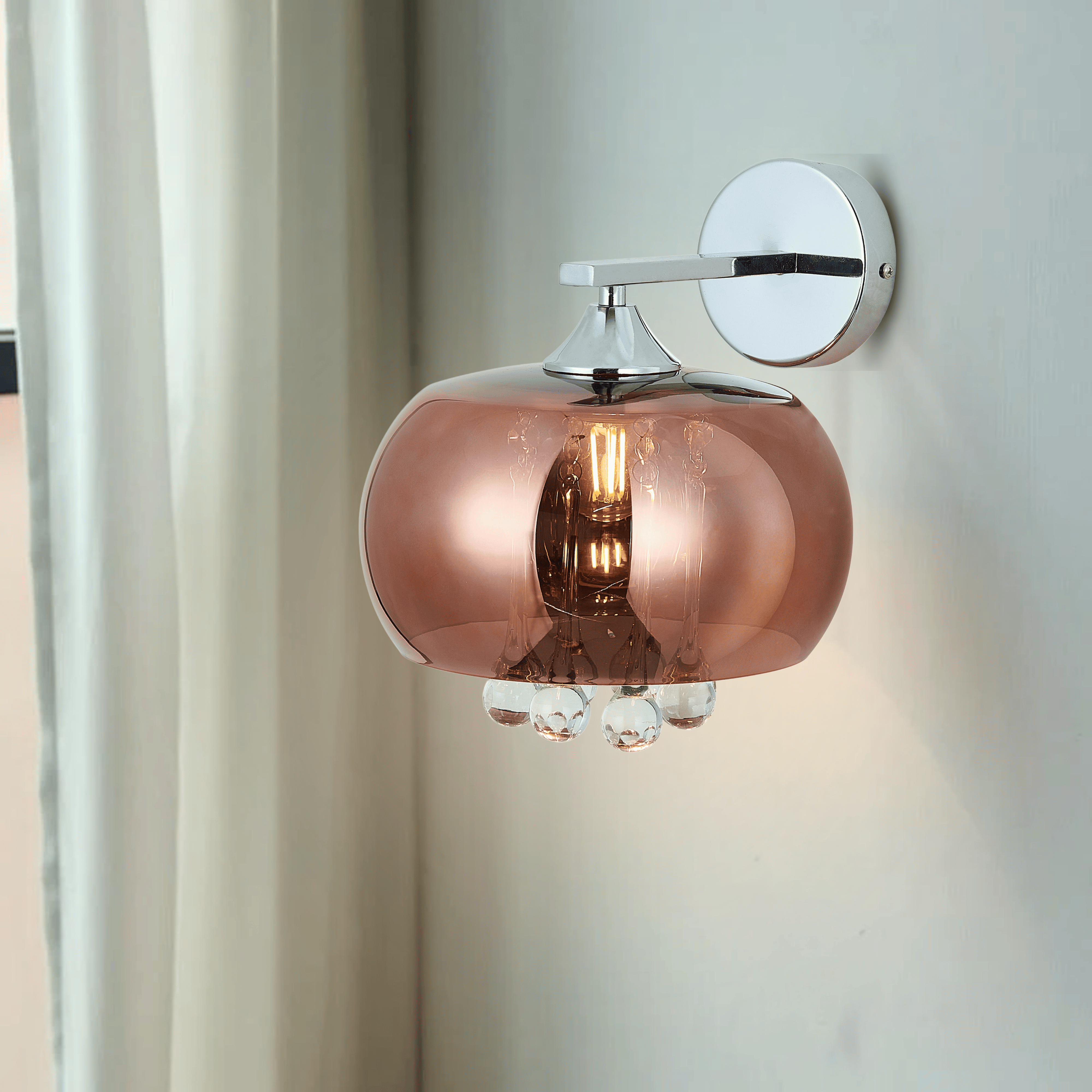 Roseglow Wall Light
