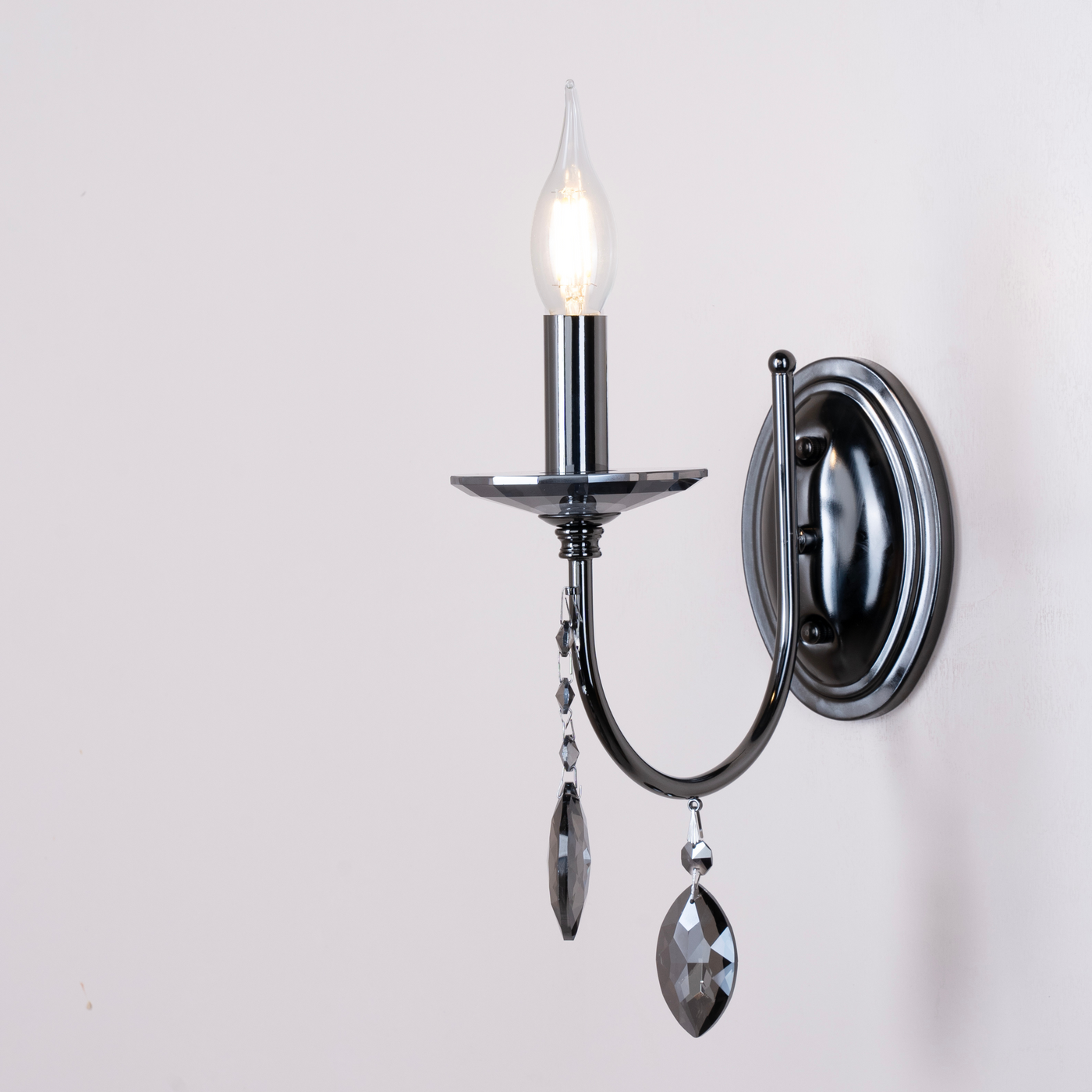 Crown Crystal Wall Light - Teenbatti