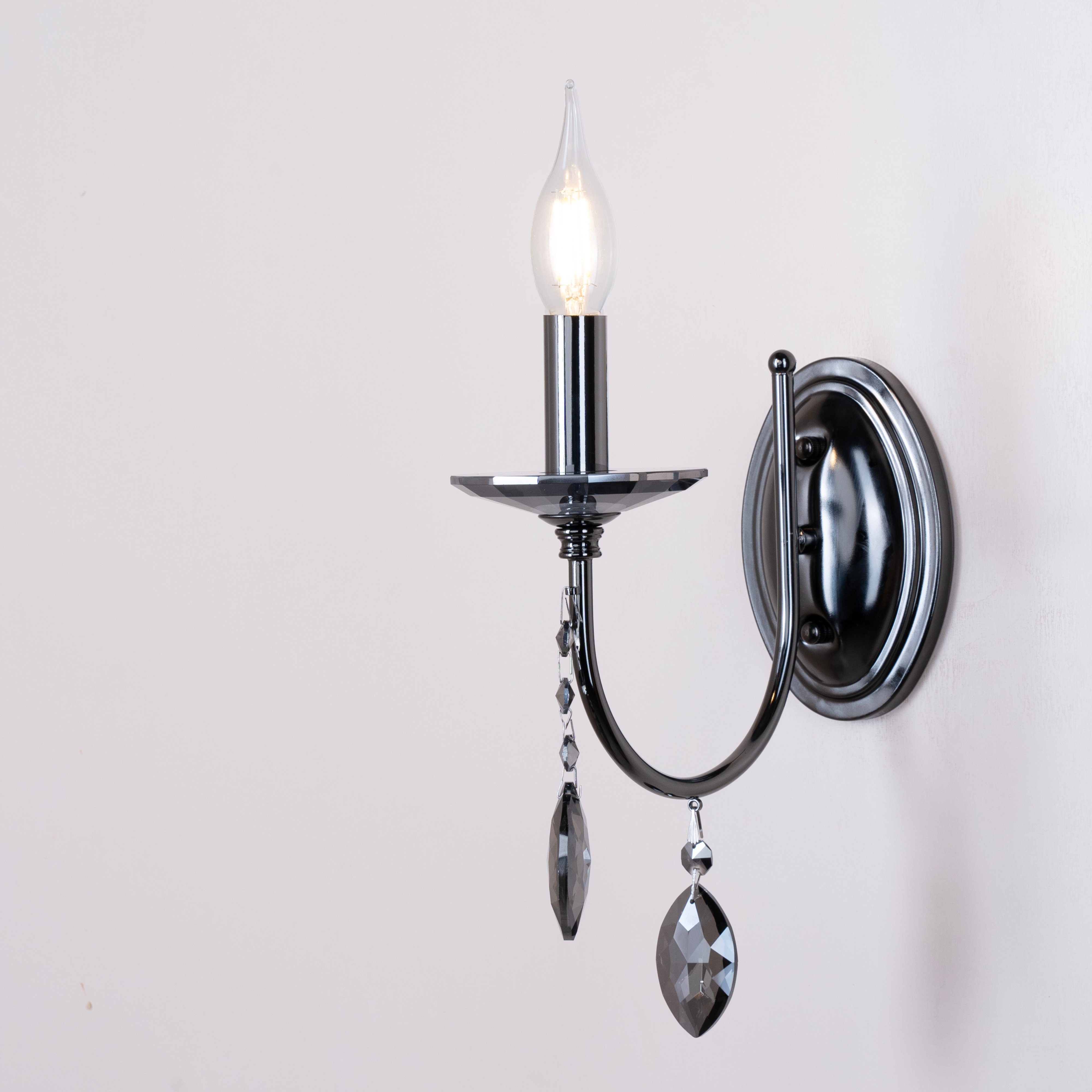 Crown Crystal Wall Light - Teenbatti