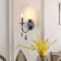 Crown Crystal Wall Light - Teenbatti