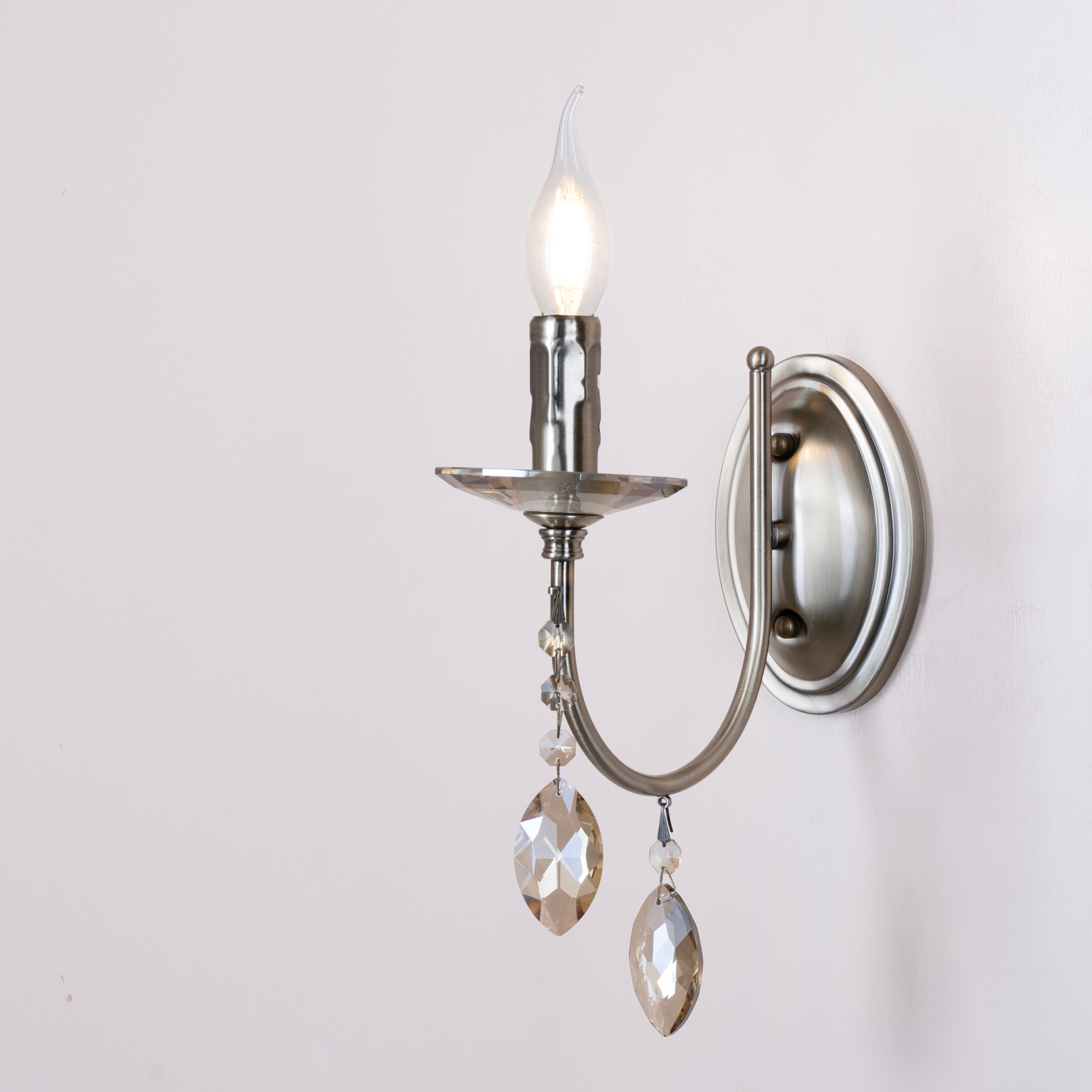 Crown Crystal Wall Light - Teenbatti