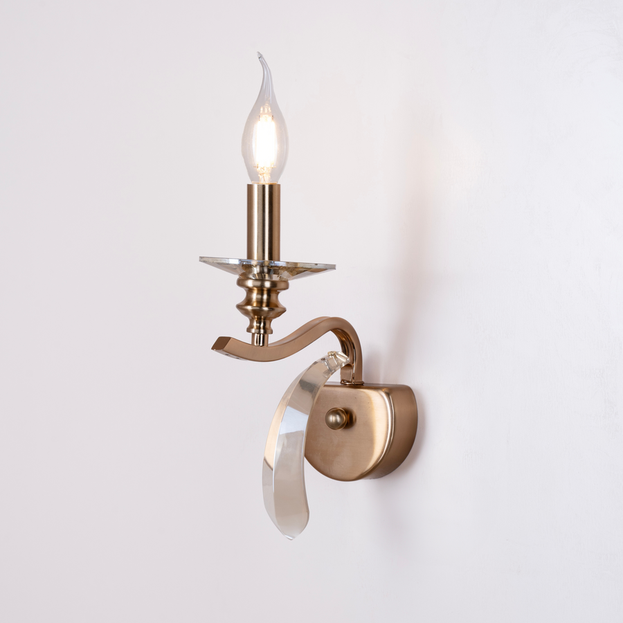 Crystal Arc Wall Light - Teenbatti