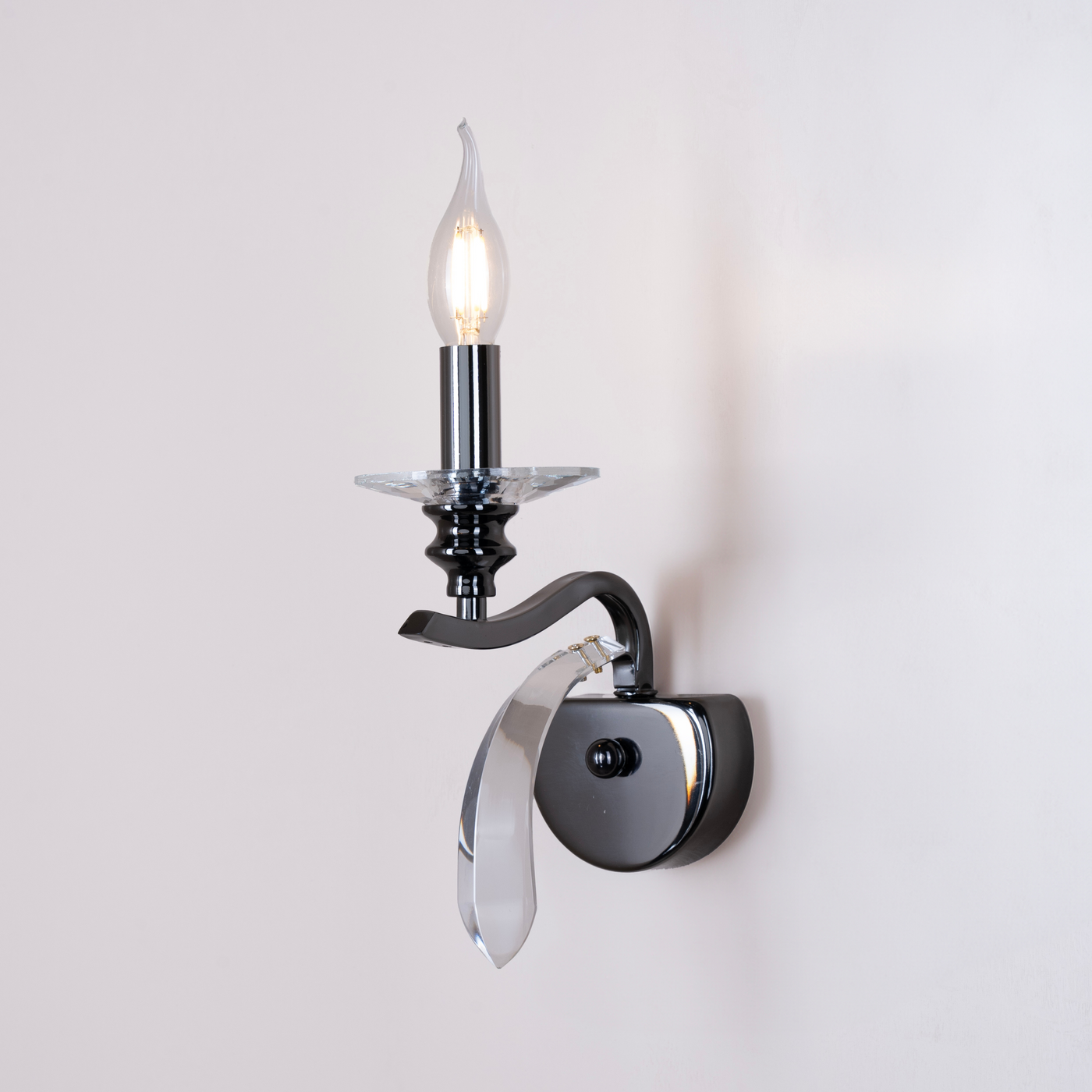 Crystal Arc Wall Light - Teenbatti