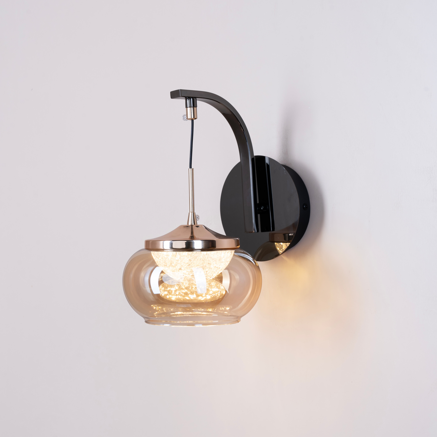 Amber Ember Wall Light