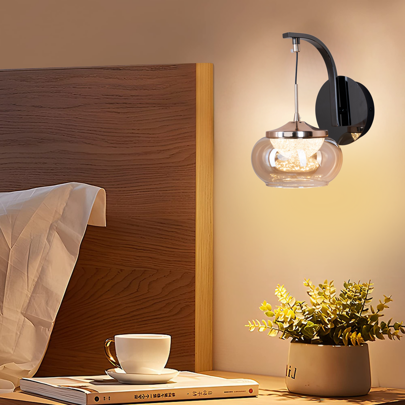 Amber Ember Wall Light - Teenbatti