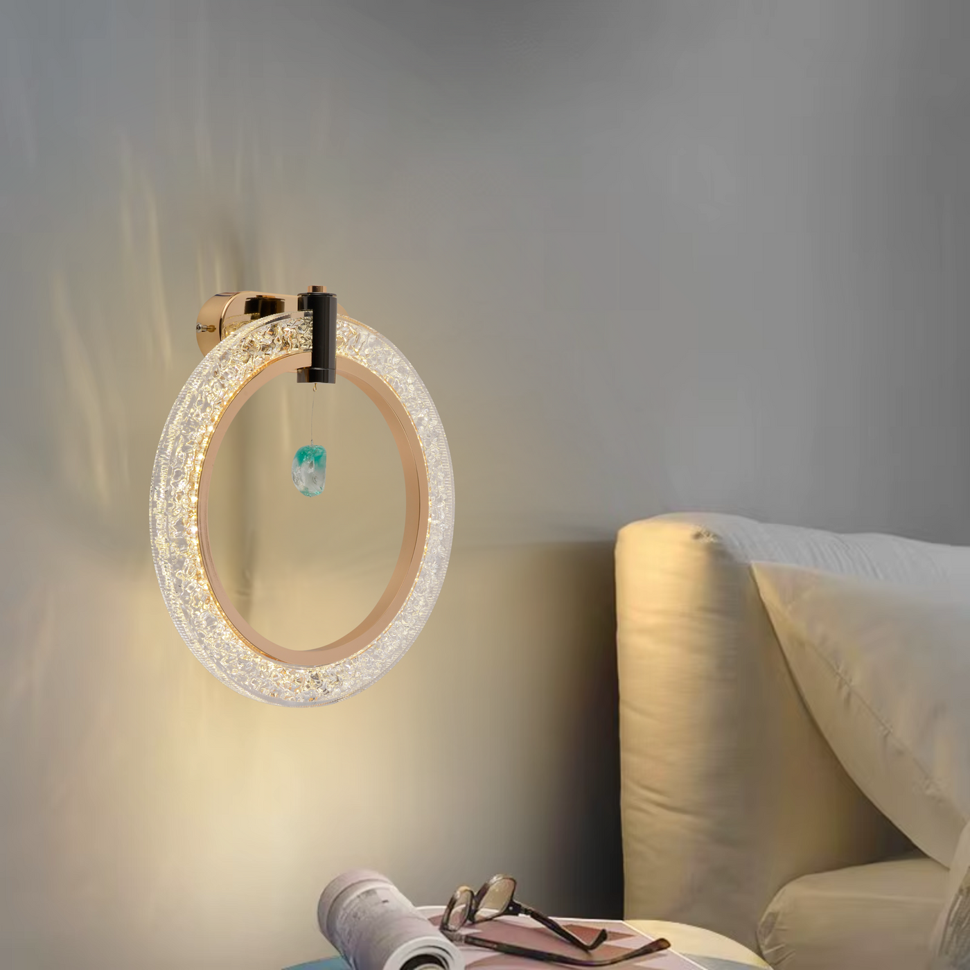 Prismatic Gemstone Wall Light - Teenbatti