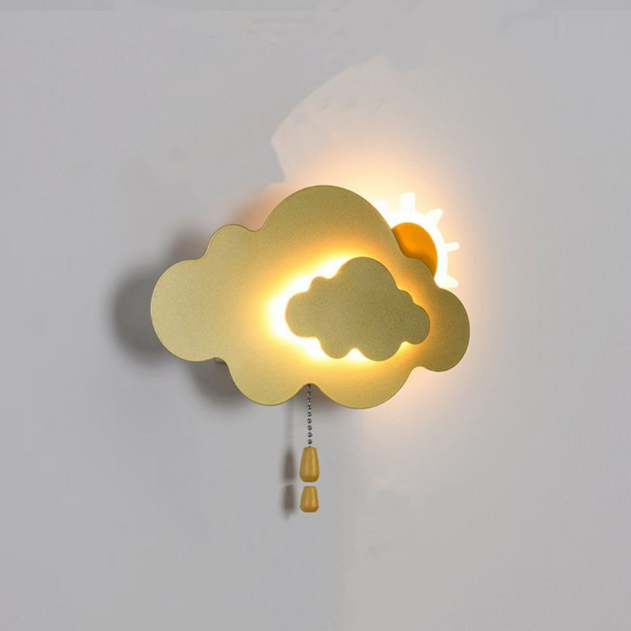 Sunny Cloud Wall Light - Teenbatti