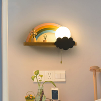 Rainbow & Cloud Wall Light